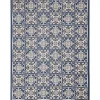 Aloha Blue Geometric Indoor/Outdoor Area Rug, 6X9-Kirkland's Home Store