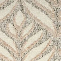 Aloha Ivory Botanical Indoor/Outdoor Area Rug, 5X7-Kirkland's Home Sale