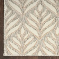 Aloha Ivory Botanical Indoor/Outdoor Area Rug, 6X9-Kirkland's Home Cheap