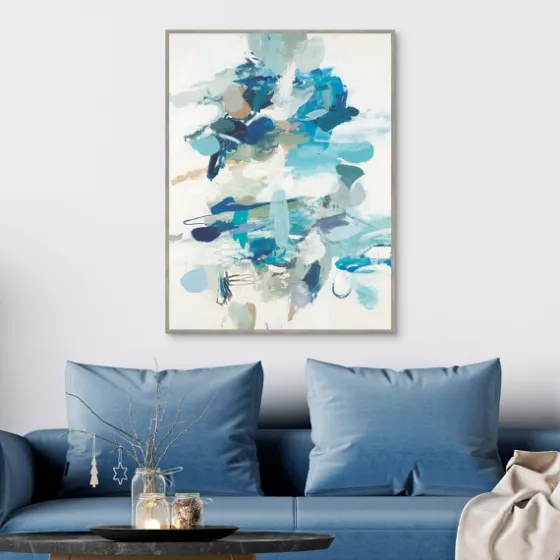 Along The Path Framed Canvas Art Print-Kirkland's Home Cheap