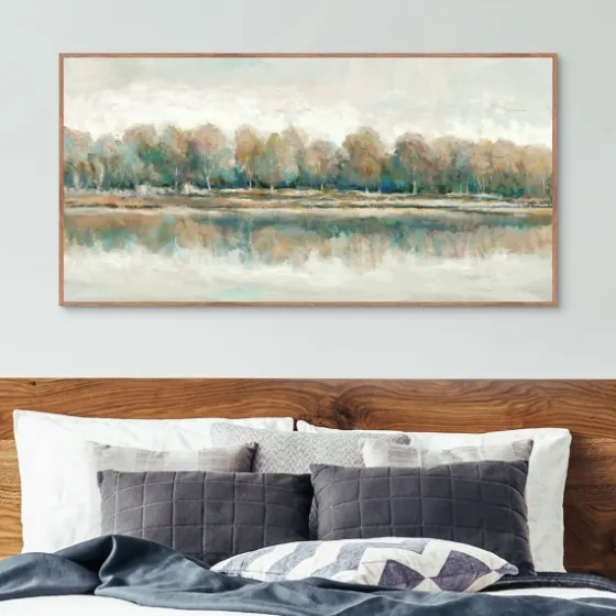 Along The Way I Framed Canvas Art-Kirkland's Home New