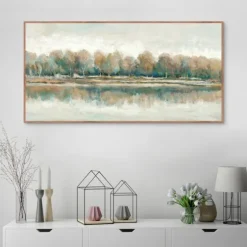 Along The Way I Framed Canvas Art-Kirkland's Home New