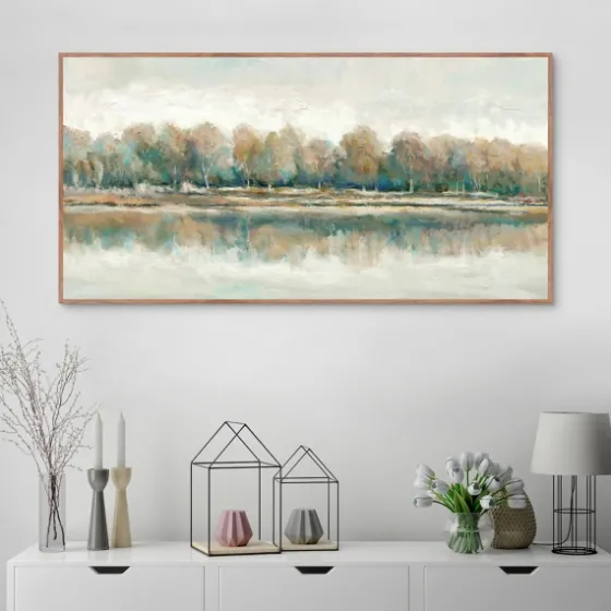 Along The Way I Framed Canvas Art-Kirkland's Home New