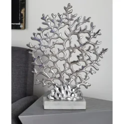 Aluminum And Marble Coral Statuary-Kirkland's Home Store