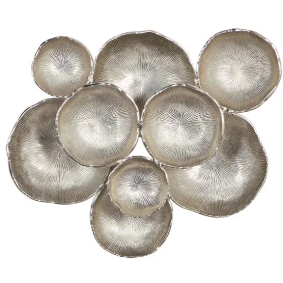 Aluminum Clustered Bowls Wall Plaque-Kirkland's Home Cheap