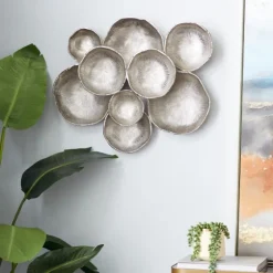 Aluminum Clustered Bowls Wall Plaque-Kirkland's Home Cheap