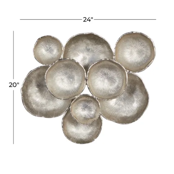 Aluminum Clustered Bowls Wall Plaque-Kirkland's Home Cheap