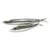 Aluminum Metallic Fish Trays, Set Of 2-Kirkland's Home Outlet