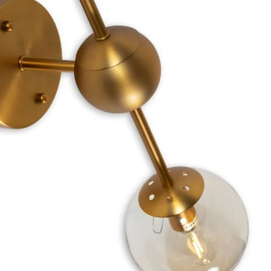 Alvar Gold Wall Sconce-Kirkland's Home Best Sale