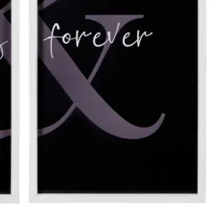 Always & Forever Framed Wall Plaques, Set Of 2-Kirkland's Home Outlet
