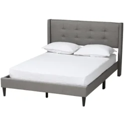 Amala Button Tufted Queen Bed Frame-Kirkland's Home Online