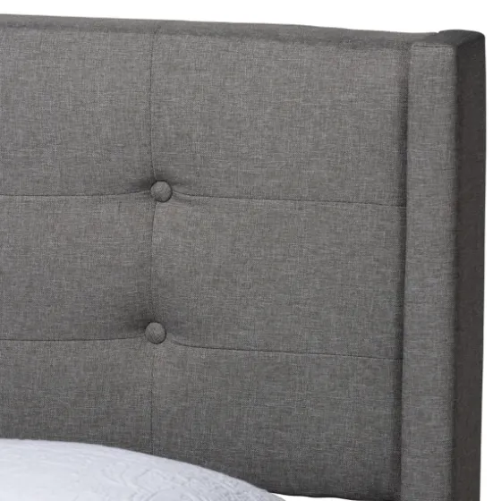 Amala Button Tufted Queen Bed Frame-Kirkland's Home Online