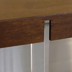 Amari Chestnut Acrylic Console Table-Kirkland's Home Best