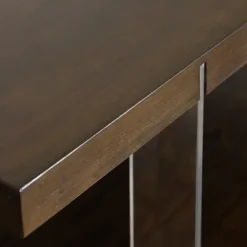 Amari Chestnut Acrylic Coffee Table-Kirkland's Home Sale