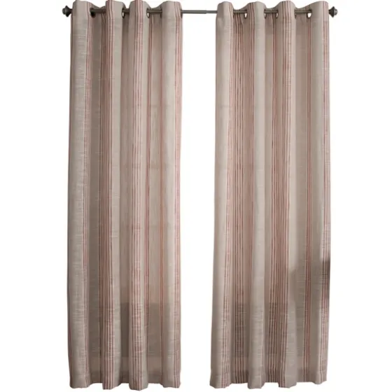 Amber Stripe Single Curtain Panel, 84 In.-Kirkland's Home Sale
