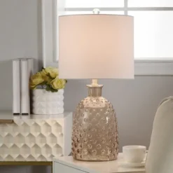 Amber Tinted Glass Jar Table Lamp-Kirkland's Home Store