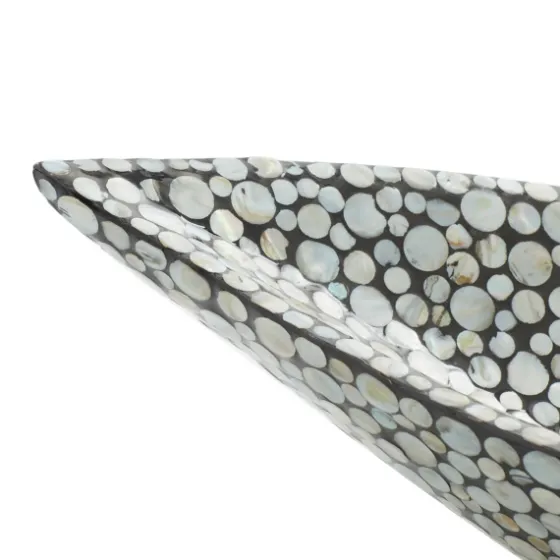 And Beige Mussel Shell Mother Of Pearl Tray-Kirkland's Home Shop