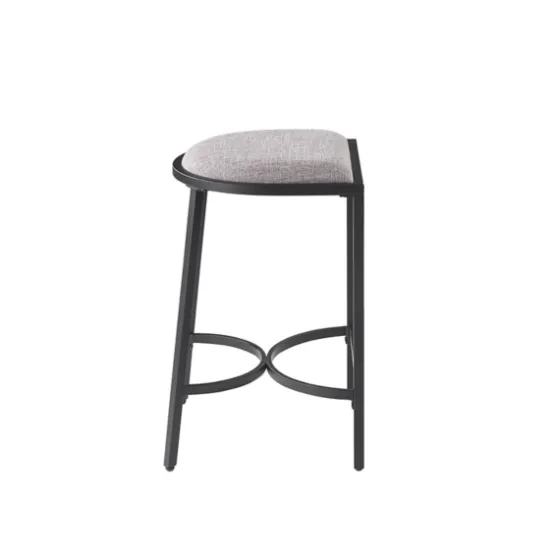 And Black Metal Counter Stools, Set Of 2-Kirkland's Home Clearance