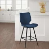 And Black Metal Swivel Counter Stool-Kirkland's Home Fashion
