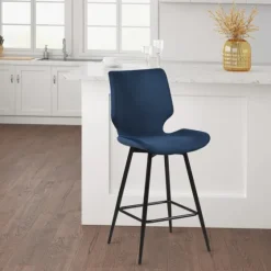 And Black Metal Swivel Counter Stool-Kirkland's Home Fashion
