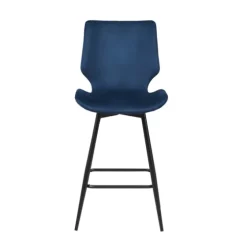 And Black Metal Swivel Counter Stool-Kirkland's Home Fashion