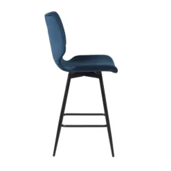 And Black Metal Swivel Counter Stool-Kirkland's Home Fashion