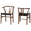 And Black Wishbone Dining Chairs, Set Of 2-Kirkland's Home Discount