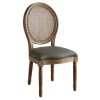 And Brown Cane Oval Back Dining Chair-Kirkland's Home Cheap