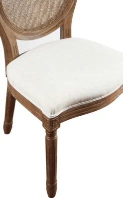 And Brown Cane Oval Back Dining Chair-Kirkland's Home Sale