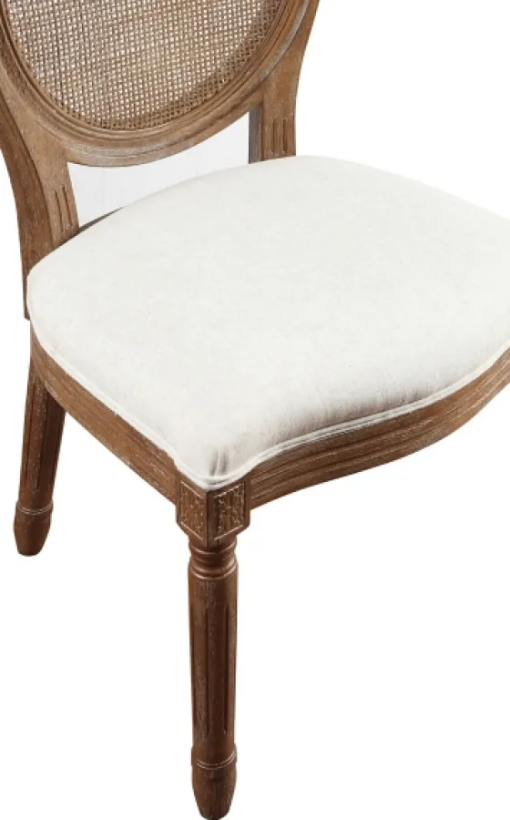 And Brown Cane Oval Back Dining Chair-Kirkland's Home Sale