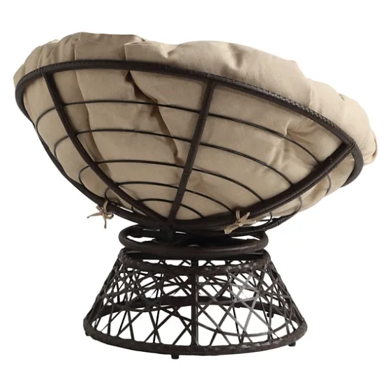 And Brown Woven Papasan Chair-Kirkland's Home Cheap