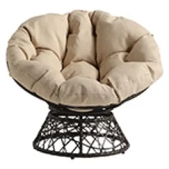 And Brown Woven Papasan Chair-Kirkland's Home Cheap