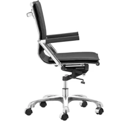 And Chrome Ergonomic Office Chair-Kirkland's Home Shop