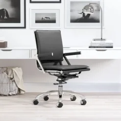 And Chrome Ergonomic Office Chair-Kirkland's Home Shop