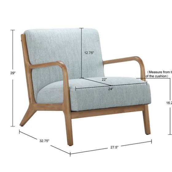 And Elm Wood Mid-Century Modern Armchair-Kirkland's Home Hot