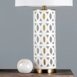And Gold Cut-Out Ovals Table Lamp-Kirkland's Home Flash Sale