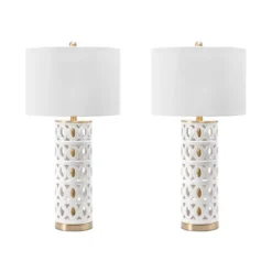 And Gold Cut-Out Ovals Table Lamp-Kirkland's Home Flash Sale