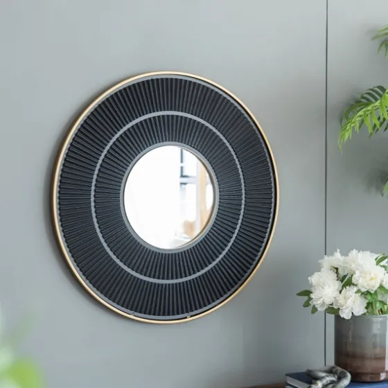 And Gold Double Ribbed Wall Mirror-Kirkland's Home Outlet