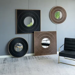 And Gold Double Ribbed Wall Mirror-Kirkland's Home Outlet