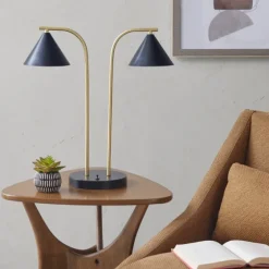 And Gold Double Shade Table Lamp-Kirkland's Home New
