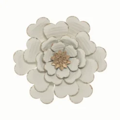 And Gold Metal Flower Large Wall Plaque-Kirkland's Home Shop