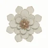 And Gold Metal Flower Small Wall Plaque-Kirkland's Home Outlet