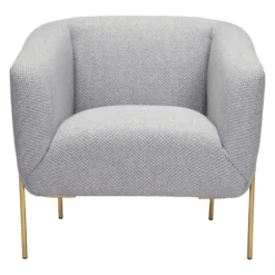 And Gold Rounded Back Accent Chair-Kirkland's Home Online