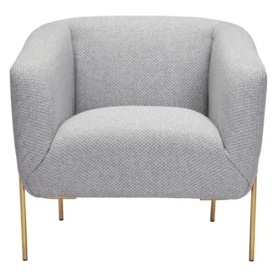 And Gold Rounded Back Accent Chair-Kirkland's Home Online