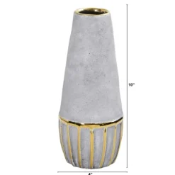 And Gold Rustic Decorative Vase, 10 In.-Kirkland's Home Clearance
