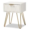 And Gold Single Drawer Accent Table-Kirkland's Home Shop