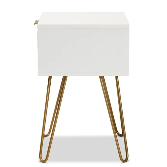 And Gold Single Drawer Accent Table-Kirkland's Home Shop