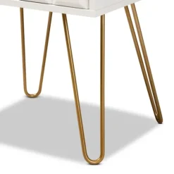 And Gold Single Drawer Accent Table-Kirkland's Home Shop