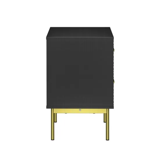 And Gold Wave Nightstand-Kirkland's Home Online
