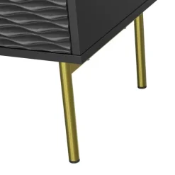 And Gold Wave Nightstand-Kirkland's Home Online